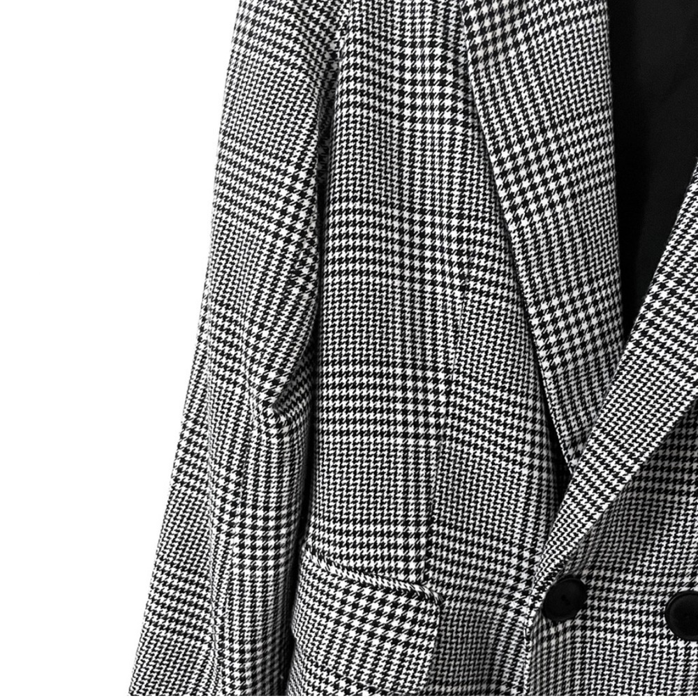 Dynamite long plaid coat - Picture 8 of 9